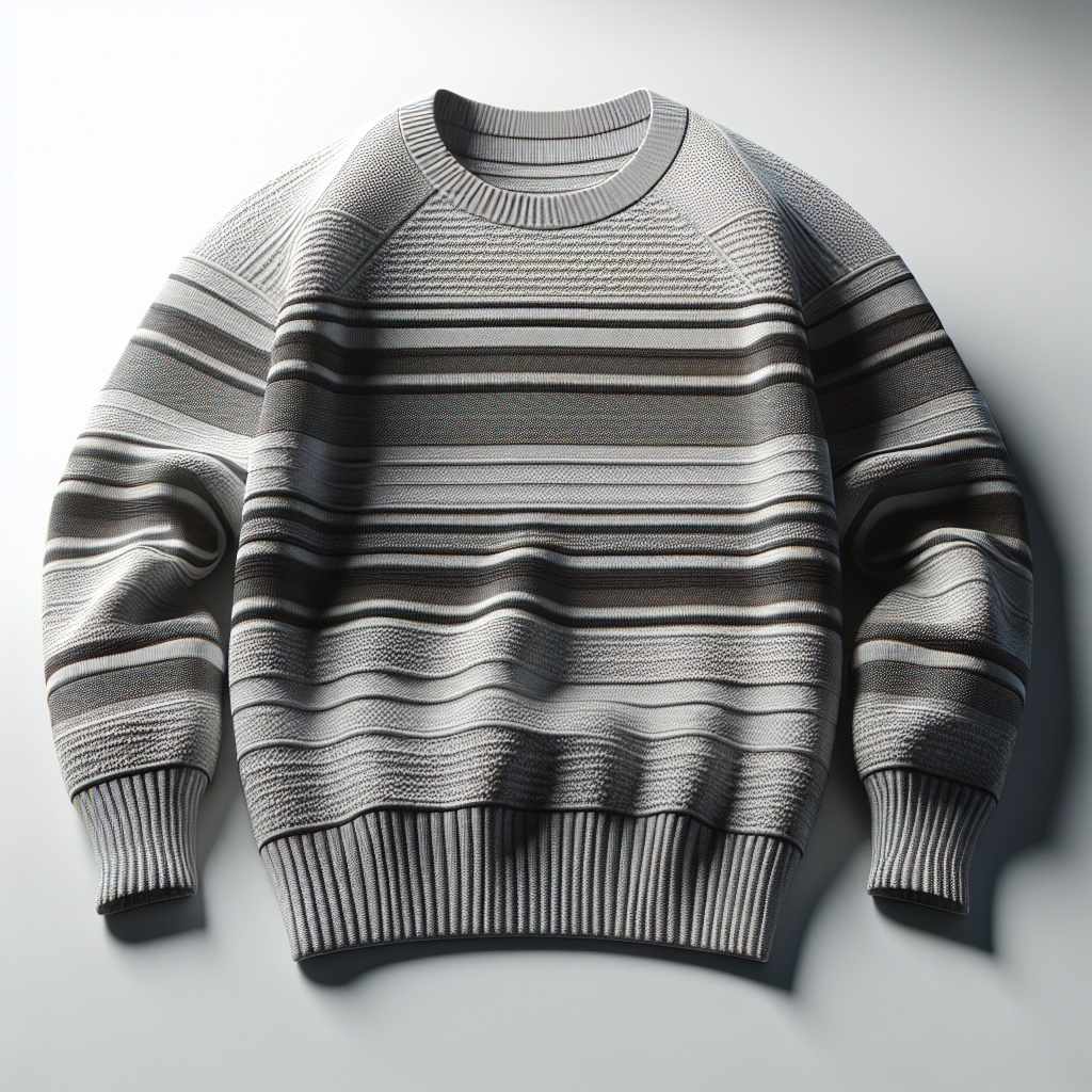 Pullover mit Streifenmuster