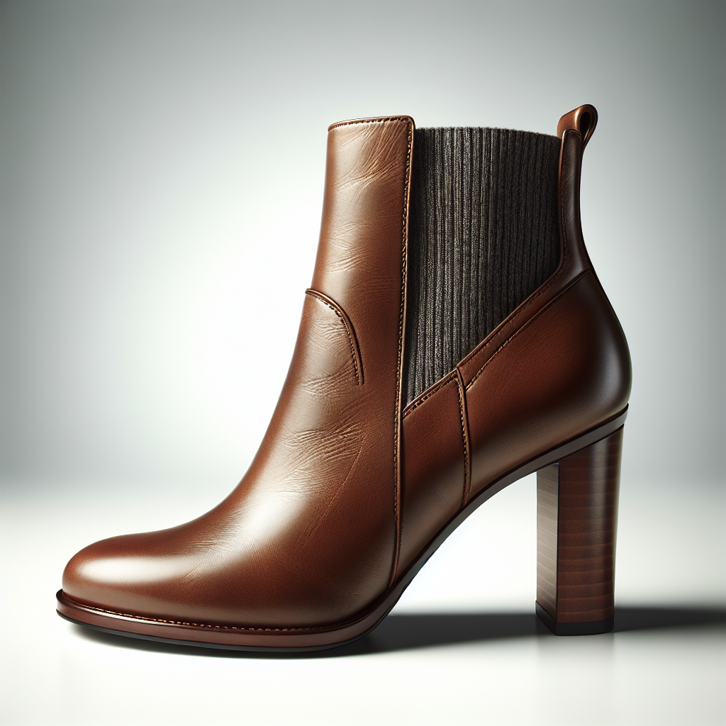 Stiefelette "Leather Chic"
