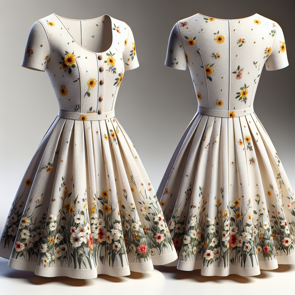 Kleid "Blumenmuster"