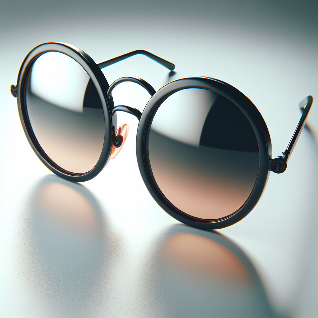 Runde Retro Sonnenbrille