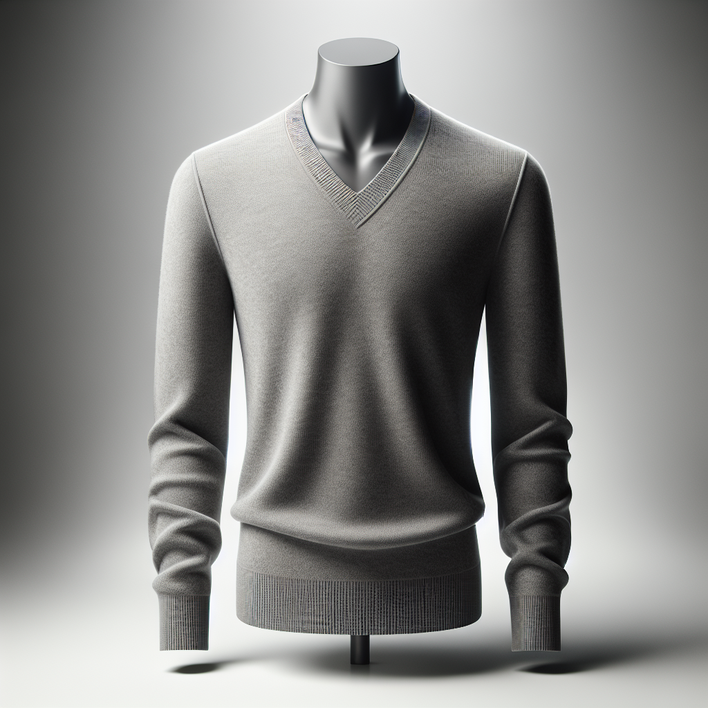 Pullover mit V-Ausschnitt